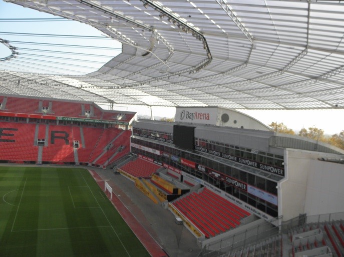 Stegplatte PC Polycarbonat Stadion Uberdachung