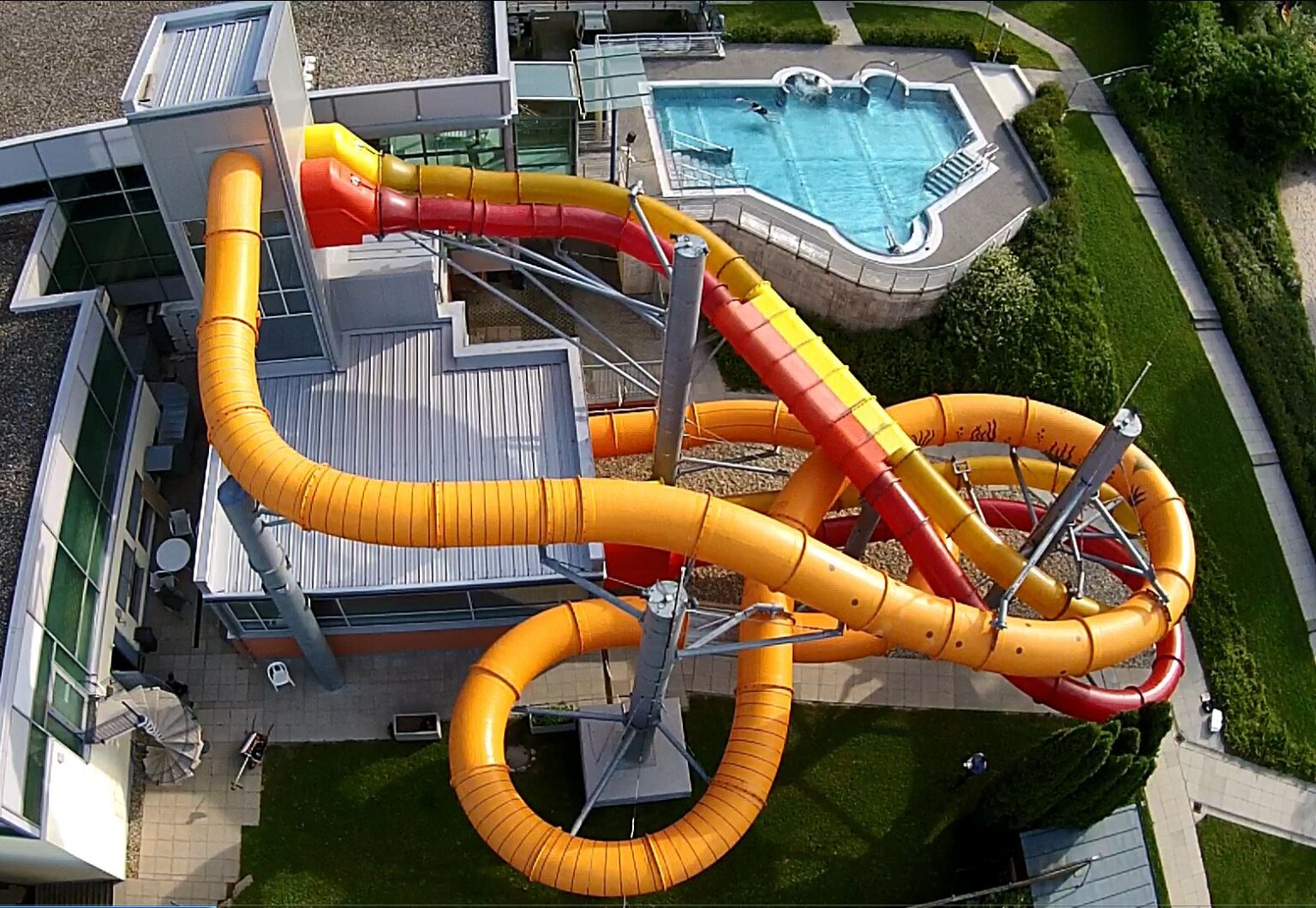 Wasserrutsche GF-UP Polyesterharz PMMA Acryl